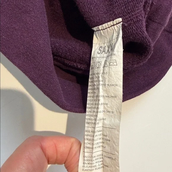 Saxx 3Six Five Purple Top Size Extra Large - Picture 6 of 6